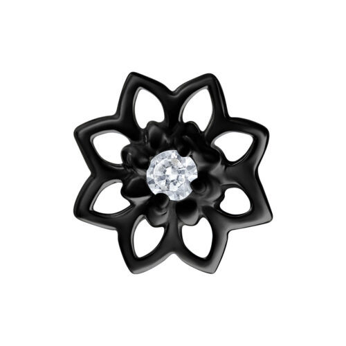 Push Fit Sunflower Attachment for Bioplast - Black Metal