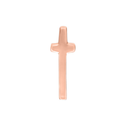 Push Fit Cross Attachment for Bioplast - Rosegold