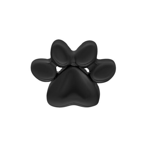 Push Fit Little Paw Attachment - Black Metal