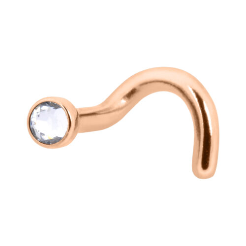 Jewelled Nostril Crystal Clear