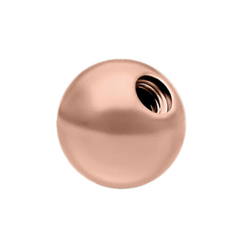 Bille filetée Rosegold