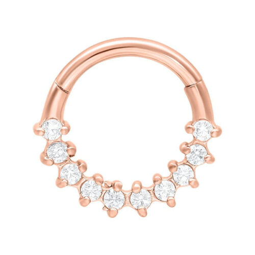 Glamorous Septum Clicker - Rosegold