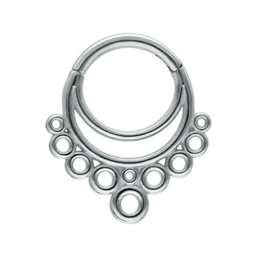 Stainless Steel Bubble Clicker Ring<!--6399e9aa2ef43-->