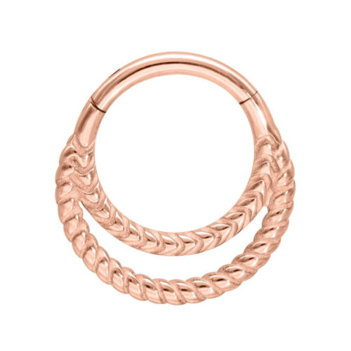 Double Twisted Clicker - Rosegold
