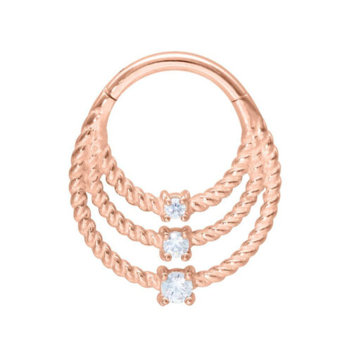 Internally Threaded<!--6357e3894ac83--> - Rosegold