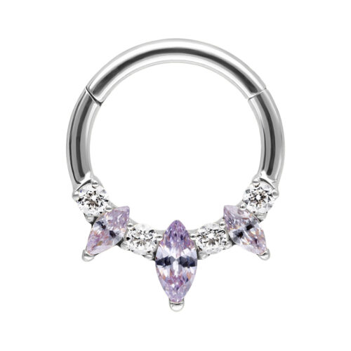 Marquise Hinged Septum Clicker