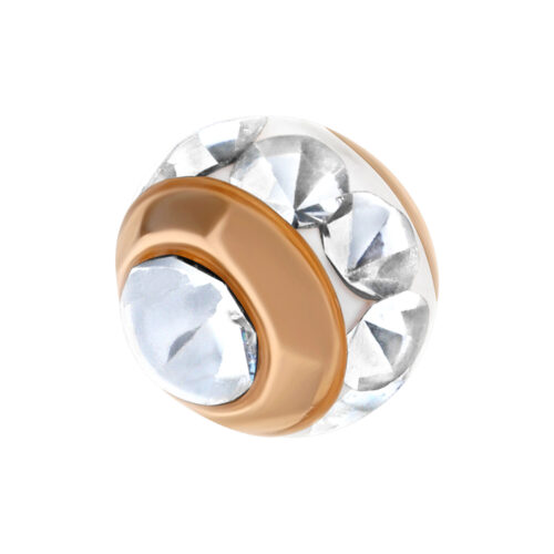 Sealed Multi Jewelled Side - Rosegold
