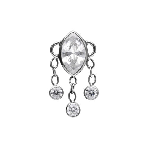 Push Fit Dangling Crystals Attachment