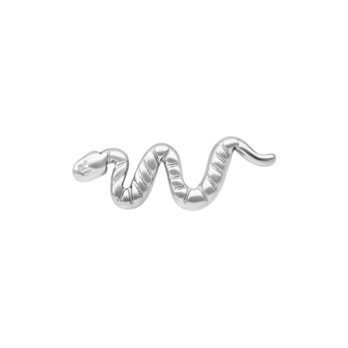 Push Fit Snake Aufsatz - Silvercoloured Metal