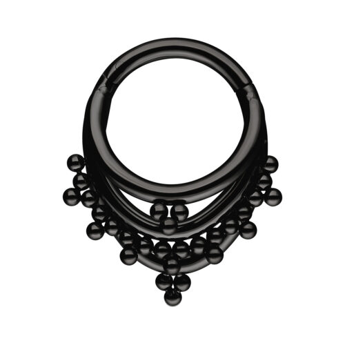 Triple Oriental Clicker - Black Metal