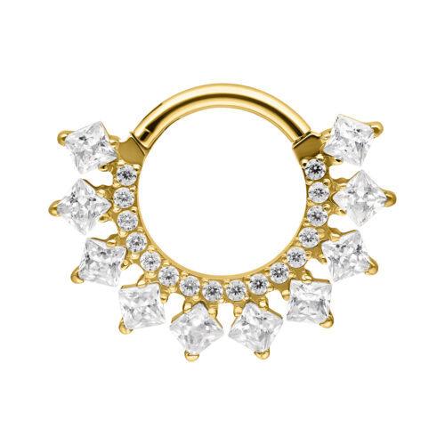 Crystal Halo Septum Clicker