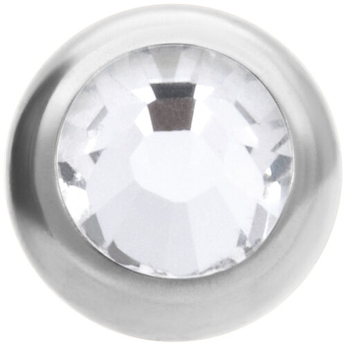 Boule à facettes ornée de pierres précieuses