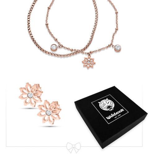 Little Floralis Armband with Earstuds Set