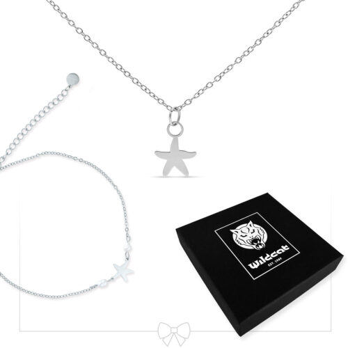 Starfish Anklet with Necklace Set