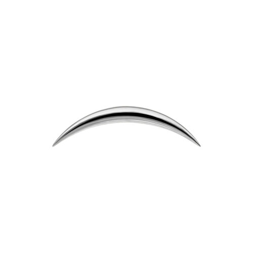 Push Fit Oval Opal Attachment - Silvercoloured Metal